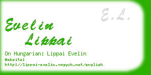 evelin lippai business card
